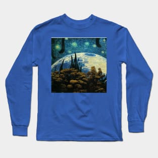 Starry Night in Kashyyyk Long Sleeve T-Shirt